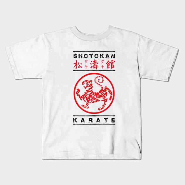 Shotokan Karate Kids T-Shirt by juyodesign